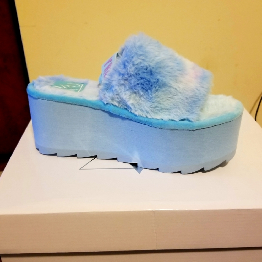 Faux Fur Slippers